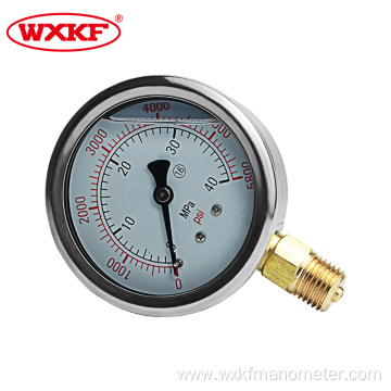 psi pressure gauge manometer